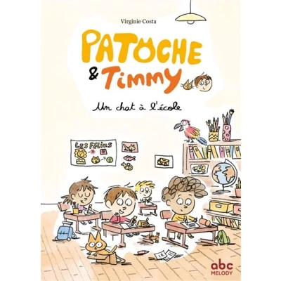 Image de Un chat à l’école Patoche et Timmy