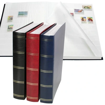 Afbeelding van Safe Luxus, Insteekalbum A4 64 bladzijden (witte met middenscheiding) 10 stroken Groen afm: 230x305x60 per st.