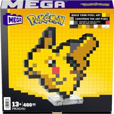 Image de Jeu de construction Mega Pikachu Pixel Art