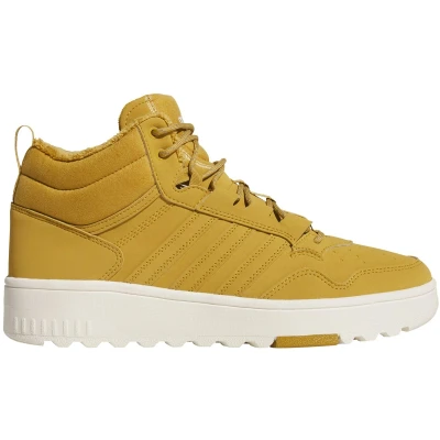 Afbeelding van adidas Hoops 4.0 Mid Shoes Brown 11 schoenen, uniseks, Preloved Brons Off White