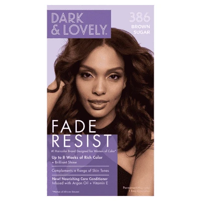 Afbeelding van Dark &amp; Lovely Permanent Hair Color 386 Brown Sugar