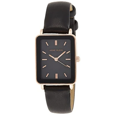 Afbeelding van ANNE KLEIN AK/3702 dameshorloge, Zwart/Rose Goud