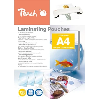 Afbeelding van Peach lamineerfolie A4, 125 mic, PP525 02, 100 stuks