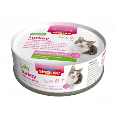Afbeelding van Smolke Soft Paté 80 g Kattenvoer Kalkoen