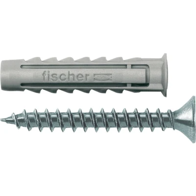 Afbeelding van Fischer 50 delige Expansiepluggen en schroevenset 6x30 SX