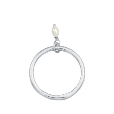 Afbeelding van Elli Basic Ring, Dames, Maat: 54, Silber