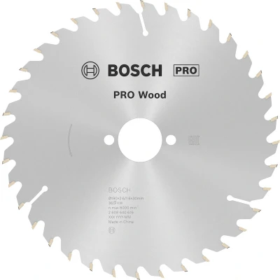 Image de BOSCH 2608640616 Lame de scie circulaire Optiline Wood, 190 x 30 2.6 mm, 36T