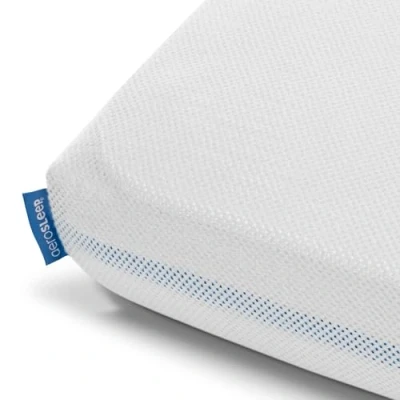 Afbeelding van AeroSleep® hoeslaken wieg 80 x 50 cm wit
