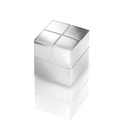 Afbeelding van Sigel glasbord magneet 20x20x20mm C20 supersterk zilver SI BA196
