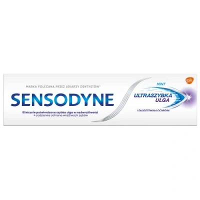 Afbeelding van Sensodyne, Tandverzorgingsproducten, Ultra snelle tandpasta relief 75 ml (75 ml)