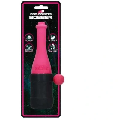 Afbeelding van Dog Comets Bobber 23 cm Hondenspeelgoed Hondenbal Geschikt voor grote honden Drijvend Apporteerspeelgoed TPR foam Roze