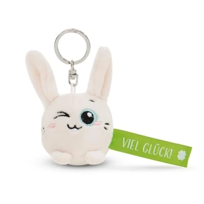 Afbeelding van NICI Konijn sleutelhanger groen 5 cm