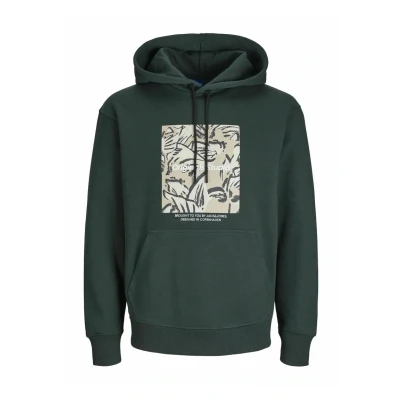 Afbeelding van Jack &amp; Jones Trui Jorvesterbro Newton Boxfront Sweat 12266801 Forest River Mannen Maat S