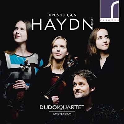 Afbeelding van Dudok Quartet Amsterdam Haydn String Quartets Op. 20 Volume 2 (CD)