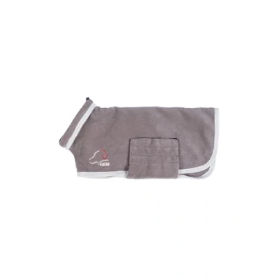 Afbeelding van HKM Honden Badjas maat XS taupe