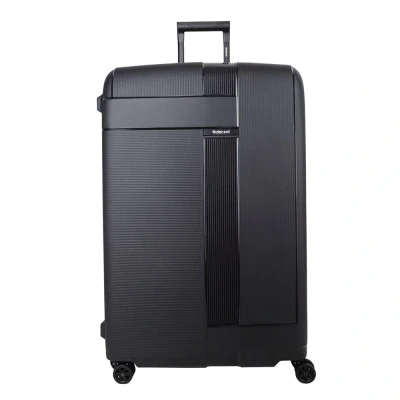 Afbeelding van Decent TRANSIT 2.0 Spinner TSA Reiskoffer vaste sluiting 135 liter Grote maat koffer 82x54x32,5 met wielen Lichtgewicht groot Veilig Cijferslot Zwart