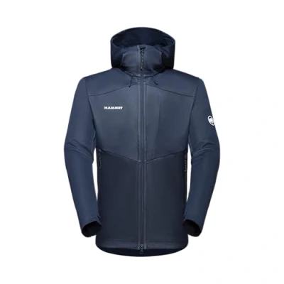 Afbeelding van Mammut Ultimate VII Softshelljas, Heren, Maat: XL, Marine