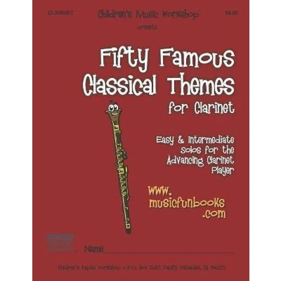 Afbeelding van Fifty Famous Classical Themes for Clarinet