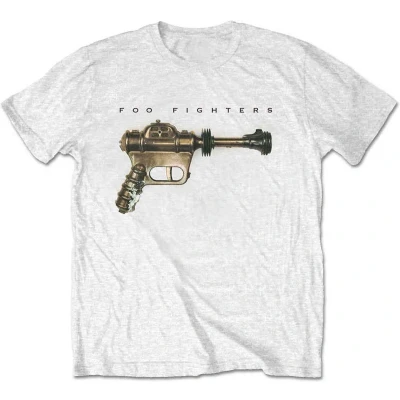 Afbeelding van Foo Fighters Ray Gun Heren T shirt S Wit