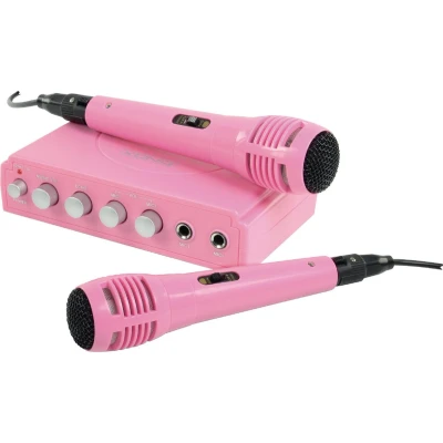 Afbeelding van K&Ouml;Nig König Hav Km11P Karaoke Mixer Roze
