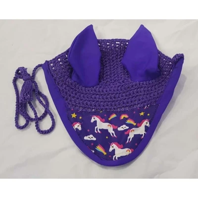 Afbeelding van HB Harry &amp; Hector Oornetje Unicorn Paars Cob