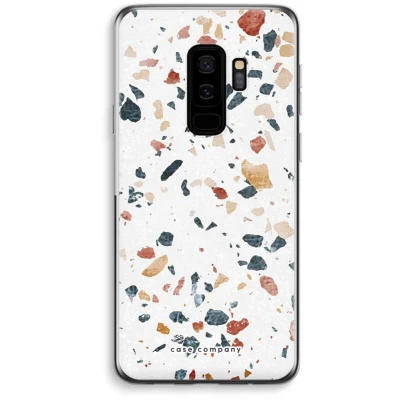 Afbeelding van Case Company® hoesje geschikt voor Samsung Galaxy S9 Plus Terrazzo N4 Soft Cover Telefoonhoesje Bescherming aan alle Kanten en Schermrand