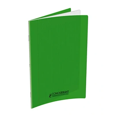 Afbeelding van Conquérant Notitieboek, grote ruitjes, 96 pagina&#039;s, 24 x 32 cm, groen