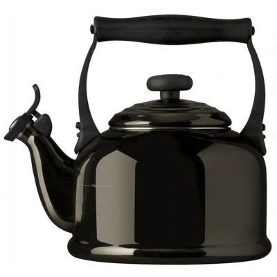 Afbeelding van Le Creuset Fluitketel &quot;tradition&quot; In Ebbenzwart 2,1l