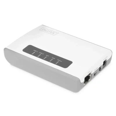 Afbeelding van Digitus DN 13024 Netwerkprintserver USB A, LAN (10/100 MBit/s), WiFi 802.11 b/g/n