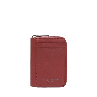 Afbeelding van Liebeskind Berlin Eliza WALLETS S Sheep Natural True Red, Red.