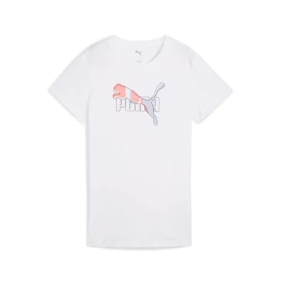 Afbeelding van Puma Ess Logo Lab Tee T Shirt Sportwear Vrouwen