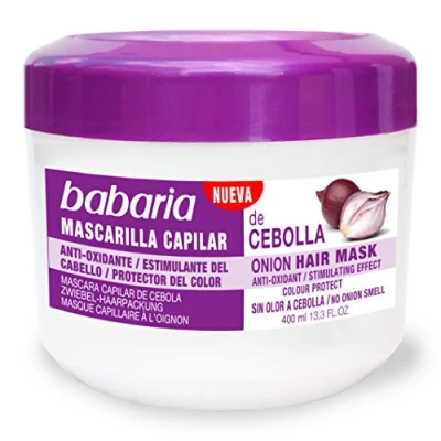 Afbeelding van Babaria Anti oxidant haarmasker, wit, ceder, 400 milliliter