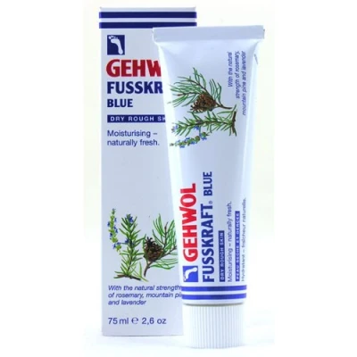 Afbeelding van Gehwol Fusskraft Blue Voetcrème, rijke verzachtende crème voor droge en ruwe huid, 75 ml