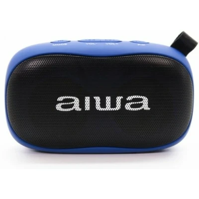 Afbeelding van AIWA BS 110BL Bluetooth speaker Blauw / Zwart