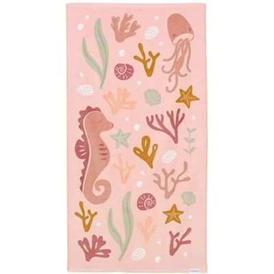 Afbeelding van Little dutch badlaken ocean dreams pink