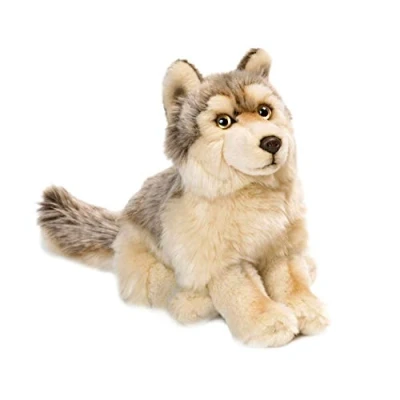Image de Animal en peluche Wwf loup 25 cm