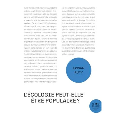 Afbeelding van L&#039;ECOLOGIE PEUT ELLE ETRE POPULAIRE