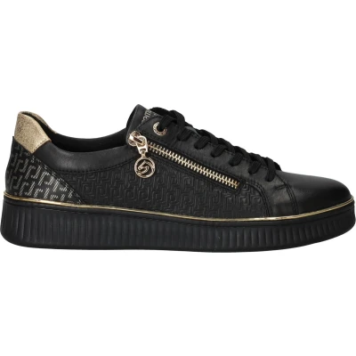 Afbeelding van Remonte Sneakers laag, Dames, Maat: 38, Schwarz Schoenen