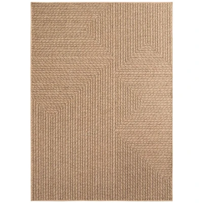 Afbeelding van Jute Buitenkleed Cana Riva Beige 160x230 Cm