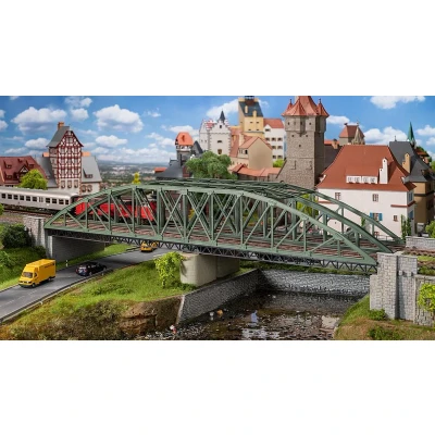 Afbeelding van Faller 1/87 BOOGBRUG 2 SPORIG (10/24) * modelbouwsets, hobbybouwspeelgoed voor kinderen, modelverf en accessoires