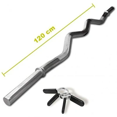 Afbeelding van Focus Fitness Halterstang Curl 120 cm Ø 30 mm halters en gewichten