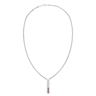 Afbeelding van Tommy Hilfiger Sieraden Heren RVS hanger ketting 2790314