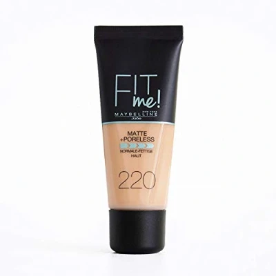 Afbeelding van FIT ME Mat &amp; Poreless make up 1 stuks. 30 ml 220 natuur