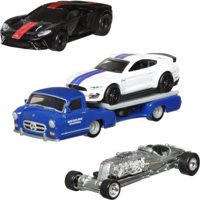 Afbeelding van Hot Wheels Collector Voertuig Collectie Set Premium Rally Legends voor kinderen vanaf 3 jaar
