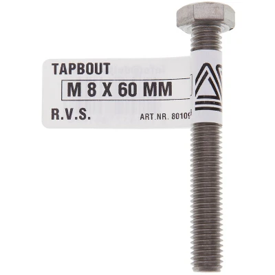 Afbeelding van Tapbout m5x40mm rvs Deltafix