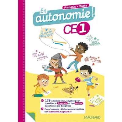 Image de en autonomie ! CE1 (2021) Fiches, jeux et activités français maths
