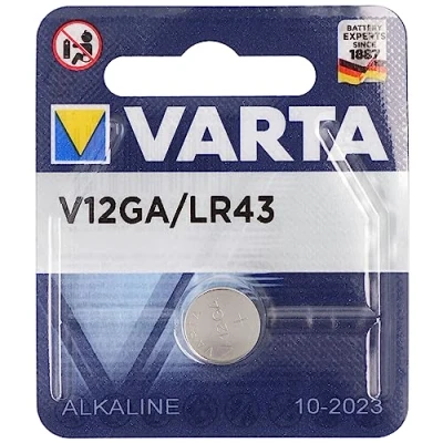Afbeelding van Varta V12GA, LR43, 186, 84, LR1142 knoopcel