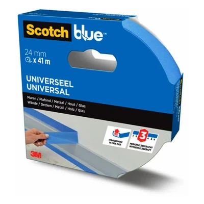 Image de ScotchBlue ruban de masquage multi surfaces 24 mm x 41 m