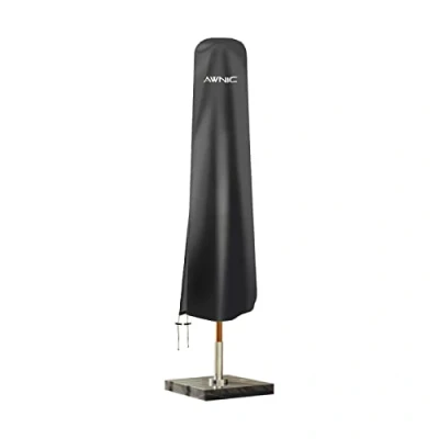 Afbeelding van Awnic beschermhoes voor parasolhoes Ø 300cm Tearproof Waterdicht 420D 190x30/40/50cm
