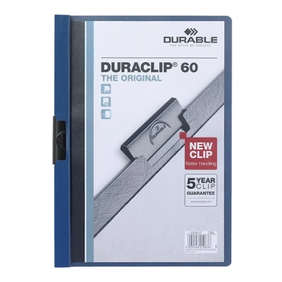 Image de Durable duraclip 60 chemise de présentation à clip bleu foncé 220907